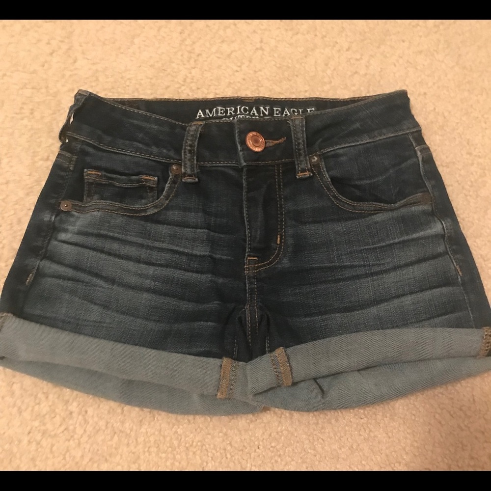 Abercrombie midi shorts